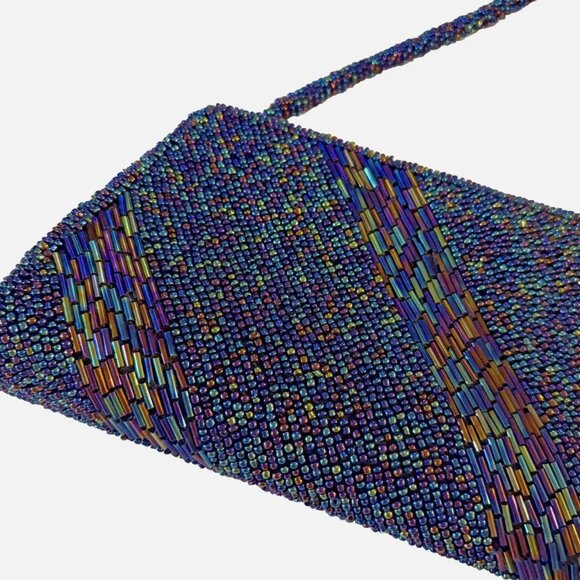 Bijoux Terner Beaded shoulder purse - Picture 2 of 6